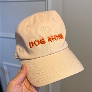 Dog Mom Embroidered Cap